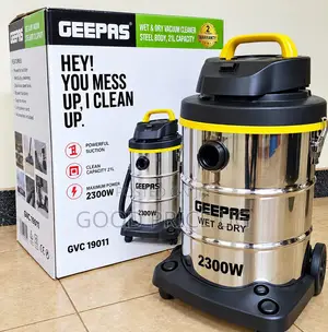 Geepas GVC19011 Wet Dry Vacuum Cleaner