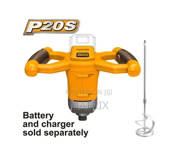 Ingco 20V Cordless Mixer MXLI2001 - 1