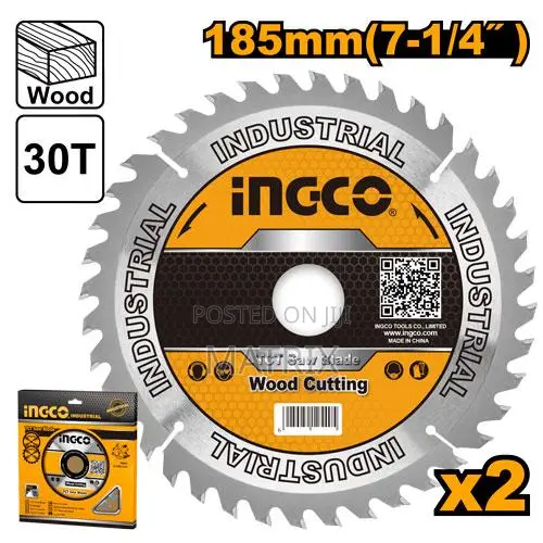 INGCO TCT Saw Blade 185mm 30T - 1