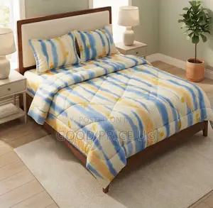 Capri Summer Duvet Cover Set - Yellow Crush