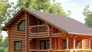 MST Wooden Log Cabins/Houses Construction