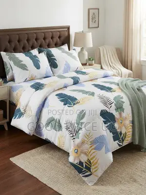 Tropical Botanical Duvet Cover Set