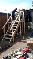 Wooden Staircase Construction Services - 1