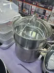 26cm Drum Shaped Food Steamer - 2