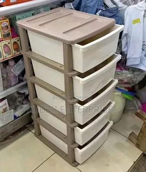 Plastic 5-Tier Cabinets