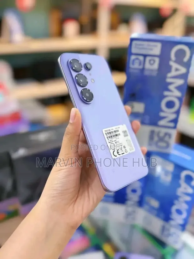 New Tecno Camon 50 Ultra 512GB Purple - 1
