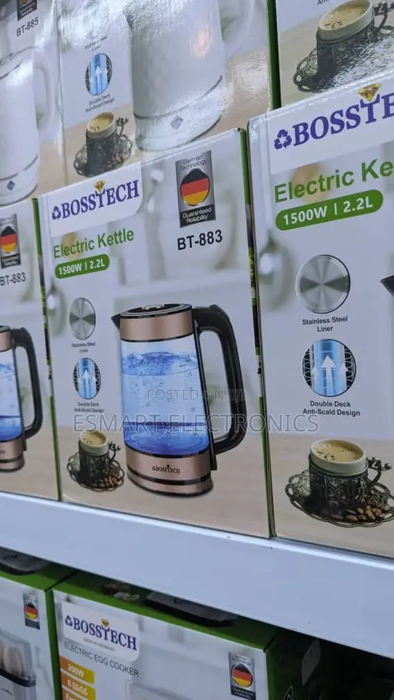 Bosstech Electric Kettle 2.2L - 1