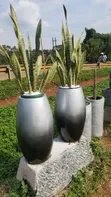 Durable Cement Flower Pots - Indoor & Outdoor - 4