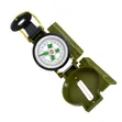 Military-Style Lensatic Marching Compass - 1
