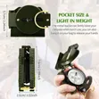 Military-Style Lensatic Marching Compass - 2