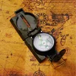 Military-Style Lensatic Marching Compass - 5