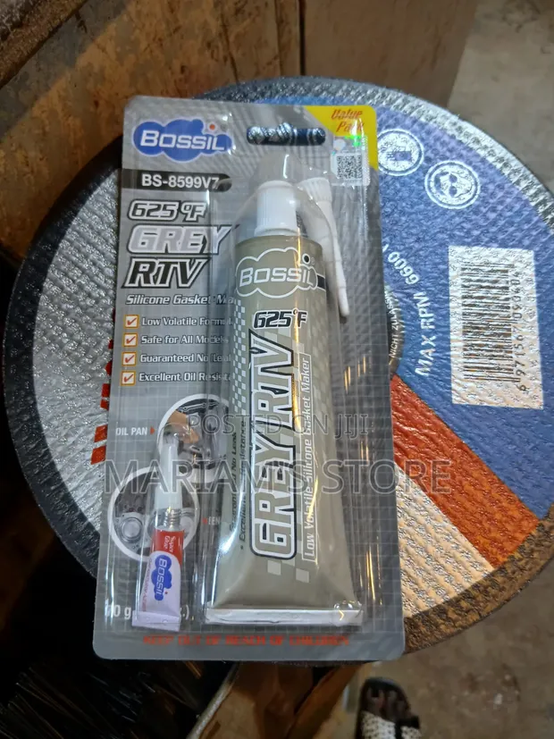 Bossil Grey RTV Silicone Gasket Maker - 1