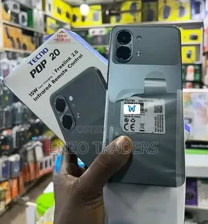 New Tecno Pop 20 128GB Black