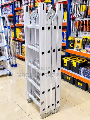 5.5m Multi-Purpose Aluminum Telescopic Ladder