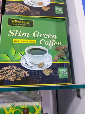 Wins Town Slim Green Coffee with Ganoderma (18 Sachets)