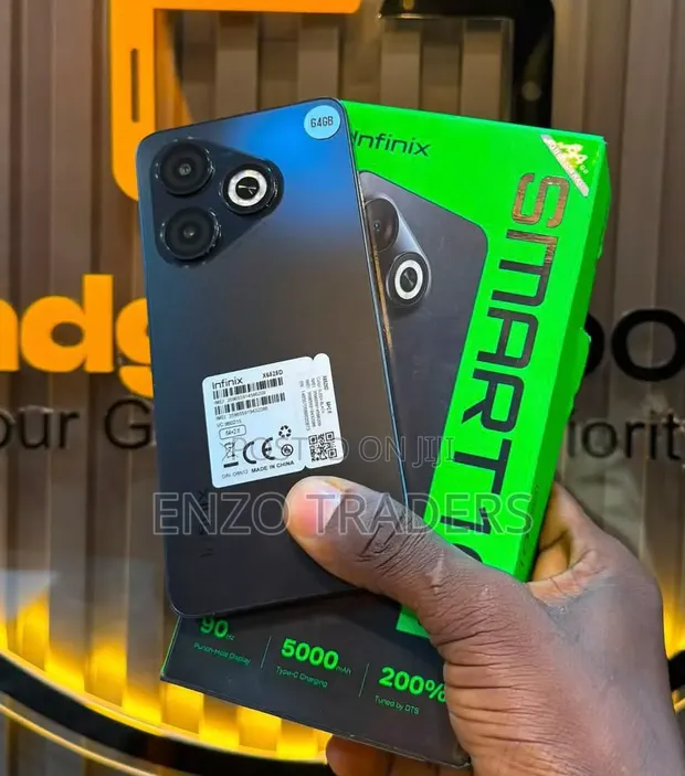 New Infinix Smart 10 HD 64GB Black - 1