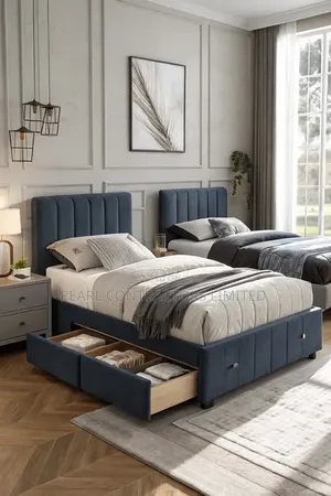Kids Beds with Inbuilt Drawers - Any Colour