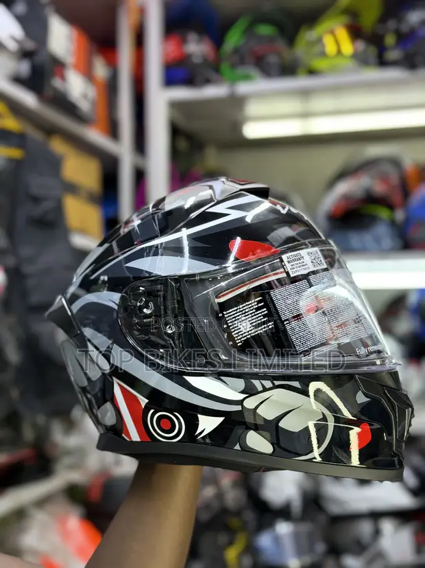 Vega Helmet with Sun Visor - 1