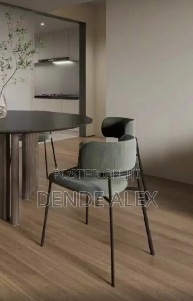 CELVIA Modern Fabric Dining Chairs (Set of 2) - 1