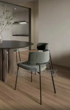 CELVIA Modern Fabric Dining Chairs (Set of 2)