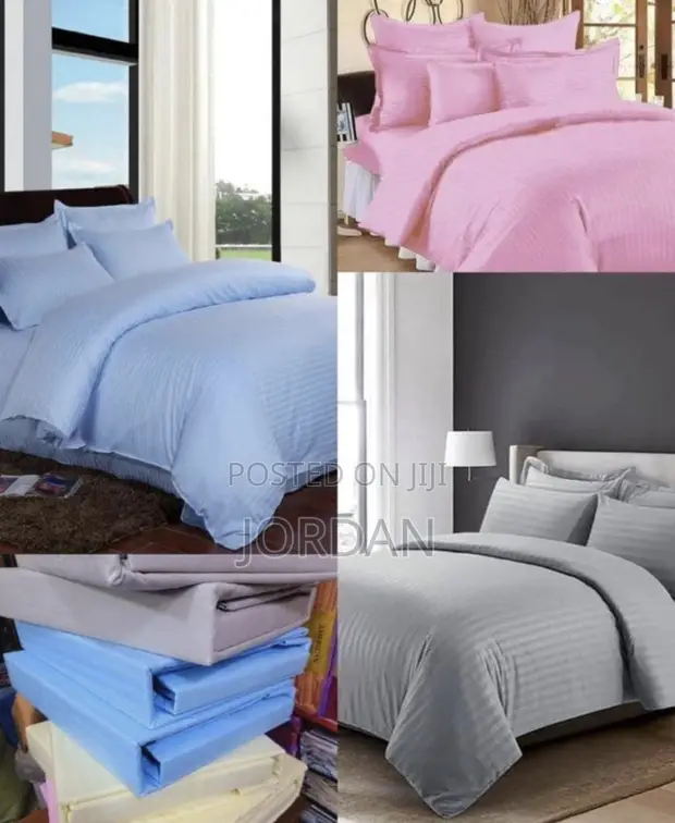 Plain Duvet Cover Set - 1