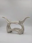 Organic Wine Rack Glass Holder (2 Bottles) - 2