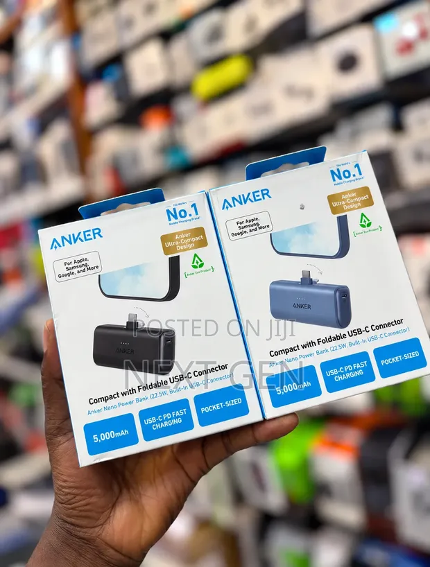 Anker Nano Power Bank 5000mAh, 22.5W, Built-in USB-C - 1
