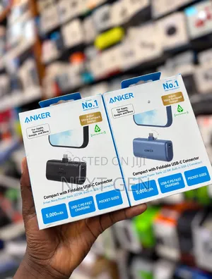 Anker Nano Power Bank 5000mAh, 22.5W, Built-in USB-C