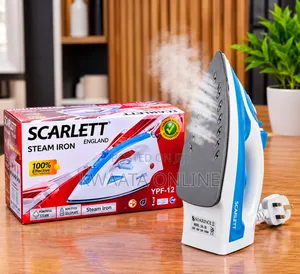 Scarlett 1200W Steam Iron - Stainless Steel Soleplate