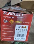 Scarlett 1200W Steam Iron - Stainless Steel Soleplate - 4
