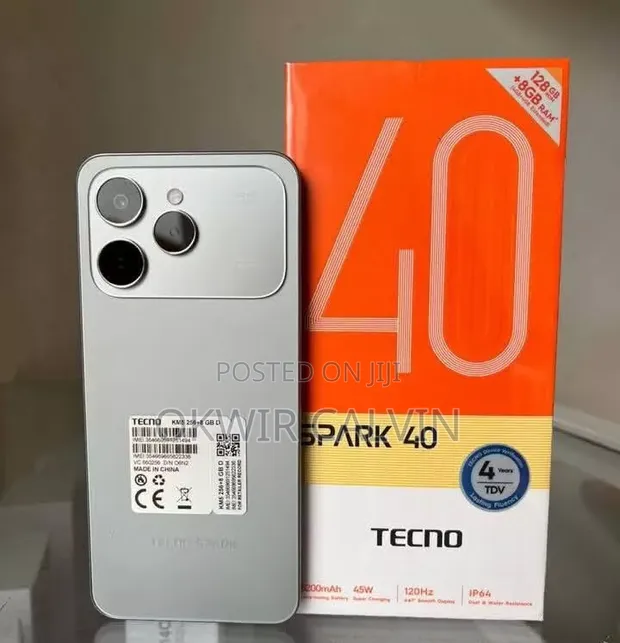 New Tecno Spark 40 256GB Gray - 1
