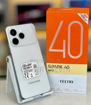 New Tecno Spark 40 256GB White