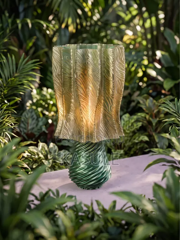 Althaea Table Lamp - Elegant Organic Desk Lamp - 1