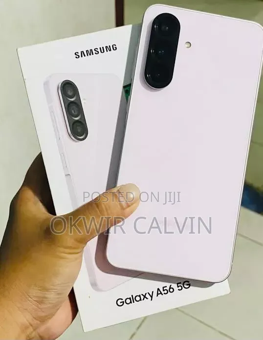 New Samsung Galaxy A56 256GB Pink - 1
