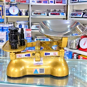 15kg Heavy-Duty Mechanical Weighing Scale with Stainless Steel Pan