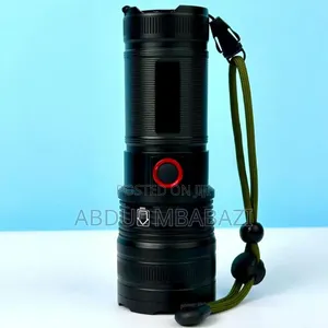 Zoomable Powerbank Torch with Waterproof Aluminum Body