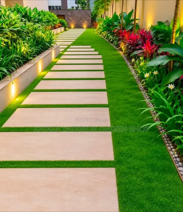 Artificial Grass Carpet for Steps - 1