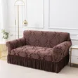 Velvet Sofa Covers - Two Seater - 1