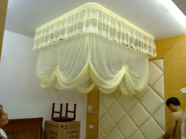 Executive Elegance Ceiling Mosquito Net - 1