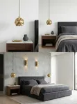 Parametric Modern Pendant Lamp - Smooth Textured - 5