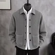 Men's Wool Cardigan Jacket - 1