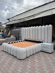 Bianca Dressed Beds with Drawers - Any Size/Colour - 1