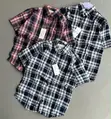 Checked Short Sleeve Shirts - 1