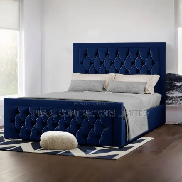 Tufted Pattern Beds - Any Size/Colour - 1
