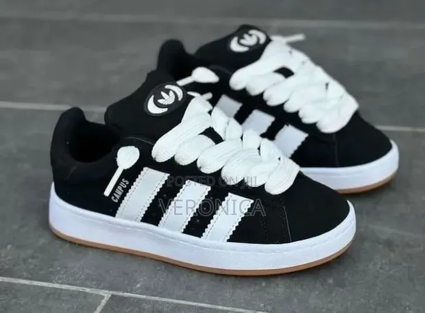 Adidas Campus 00s Sneakers - Black/White - 1