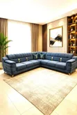 Brand New 6-Seater L-Shaped Sofas with Poufs - Customisable - 1