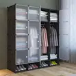 4-Column Plastic Wardrobe Organizer - 1