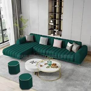 Napoleon L-Shaped Sofa Couches - Any Colour/Material