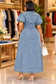 Classy Denim Long Dresses - 2