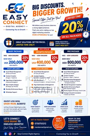 Social Media Handling & Digital Presence Growth